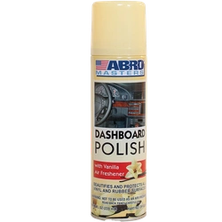 ABRO SCENTED DASHBOARD POLISH VANILLA 220ML