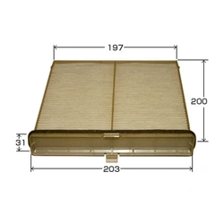 VIC AC-408E Cabin Filter ( D09V-V9-030)