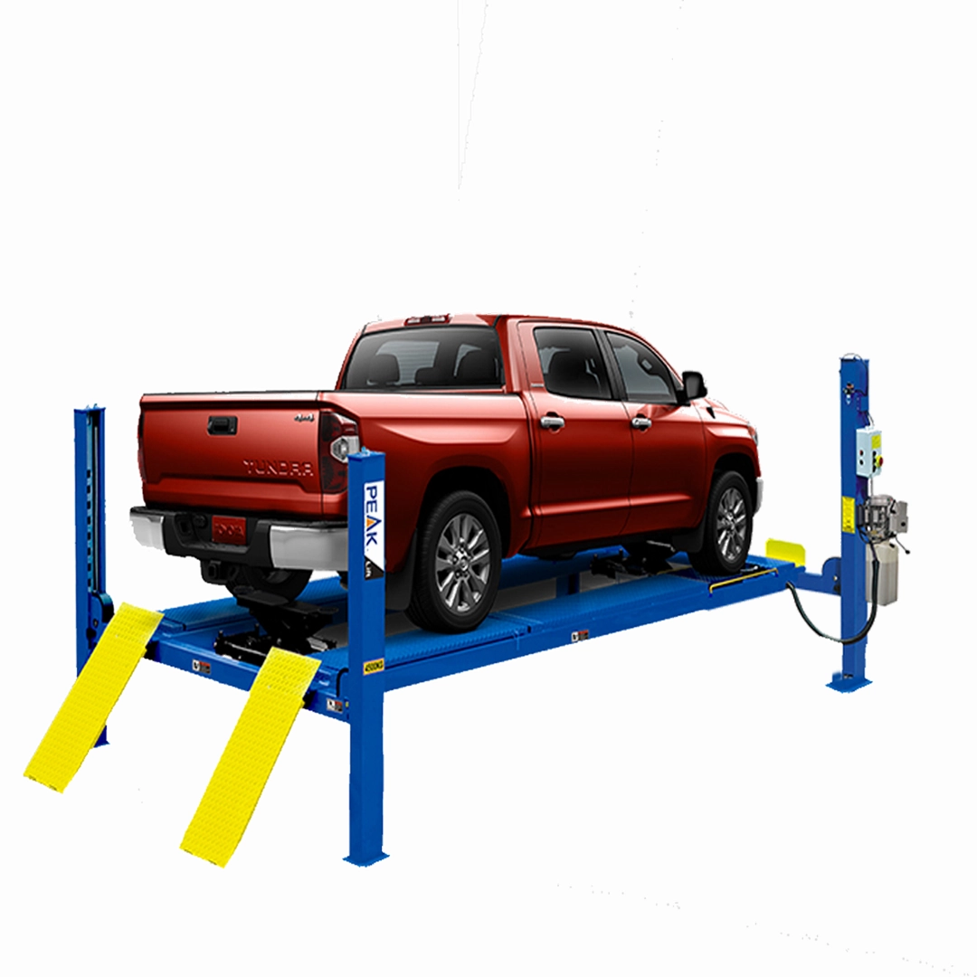 PEAK 410A FOUR POST LIFT 4.5T Maxxis Tires